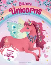 Glittery Sticker Book- Glittery Unicorns: Sticker Book