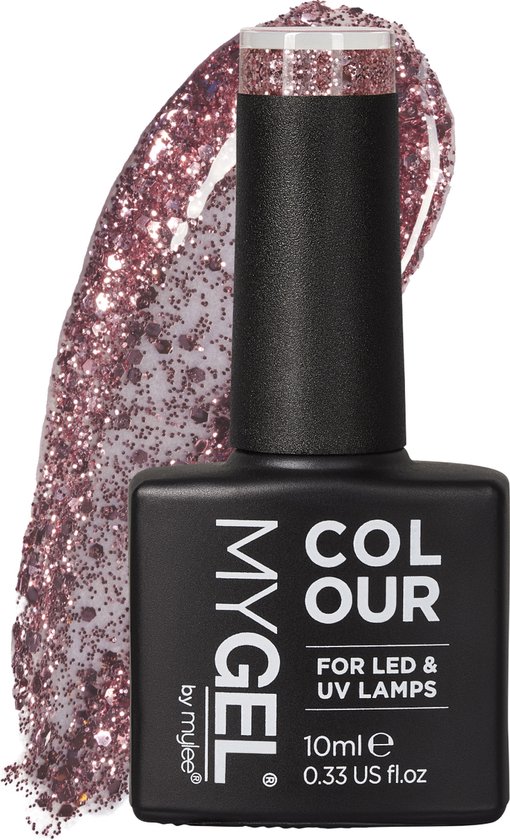 Foto: Mylee gel nagellak 10ml copper shine uv led gellak nail art manicure pedicure professioneel thuisgebruik bold glitters range langdurig en gemakkelijk aan te brengen