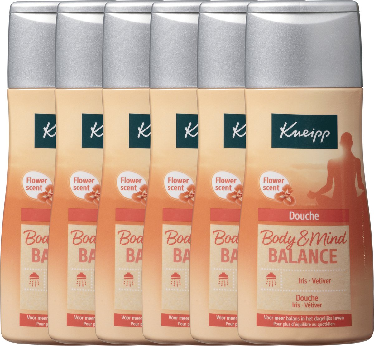 6x Kneipp Douche Foam Body&Mind Balance 200 ml