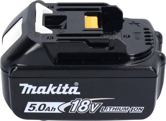 Makita DAS 180 T1J accu-blazer 18 V borstelloos + 1x accu 5,0 Ah + Makpac - zonder oplader van Makita — afbeelding 5