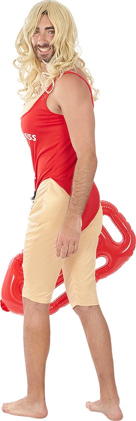 FUNIDELIA Baywatch Kostuum voor mannen - Maat M - L - Rood