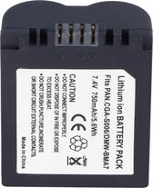 AccuCell-batterij geschikt voor Panasonic CGA-S006, DMW-BMA7, CGA-S006E