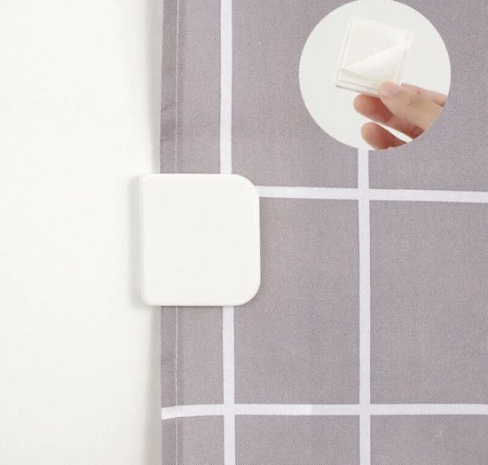 Douchegordijn Clips 2 Stuks Douchegordijn Klemmen Douchegordijn