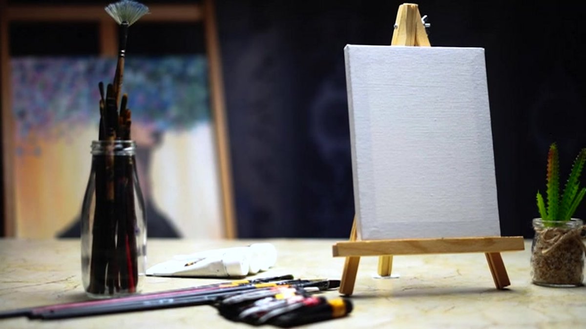 Lot De 12 Mini Panneaux De Toile De 15,2 X 15,2 Cm Avec Petits