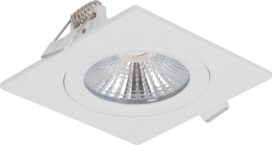 Ledmatters - Inbouwspot Wit - Dimbaar - 7 watt - 600 Lumen - 2700 Kelvin - Warm wit licht - IP65 Badkamerverlichting