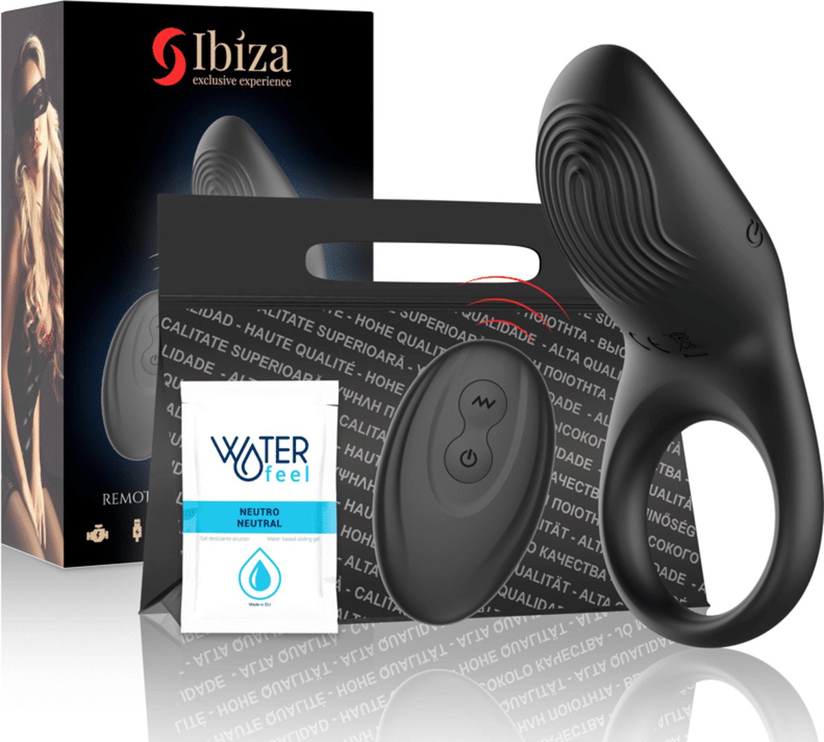 IBIZA TECHNOLOGY | Ibiza Full Contact Remote Control Vibrating Ring