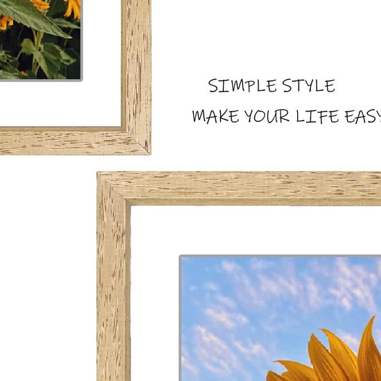 Cadre photo 30x40 cm, cadre photo 30x40 cm double paquet cadre pour affiche  en bois... | bol