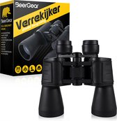 BeerGear Verrekijker voor volwassene incl. accessoires - Zwart - 20 x 50 - Binoculars / Spotting Scope / Vogelkijker