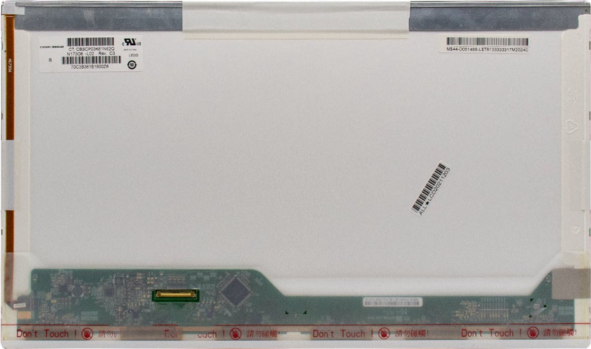 Geschikt voor ACER ASPIRE Envy Inspiron N Series Pavilion Satellite - Schermen - 17.3 Vervangingsscherm - 1600x900 HD+ - Matte - TN - LED -achtergrondverlichting - 40 -pins connector - Linkerconnectorlocatie