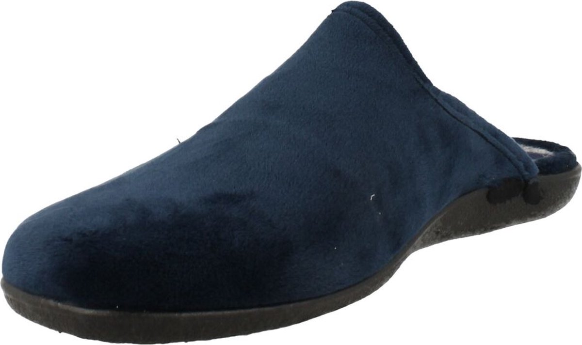 Comfort plus heren pantoffel blauw BLAUW 46