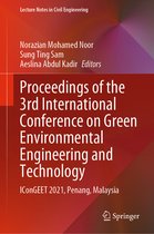 Lecture Notes in Civil Engineering- Proceedings of the 3rd International Conference on Green Environmental Engineering and Technology