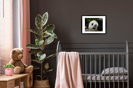 Panda endormi 30x20 cm - petit