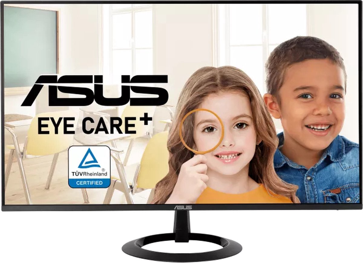 Asus Eye Care VZ27EHF LCD-monitor Energielabel D (A - G) 68.6 cm (27 inch) 1920 x 1080 Pixel 16:9 1 ms HDMI, Hoofdtelefoonaansluiting IPS LED