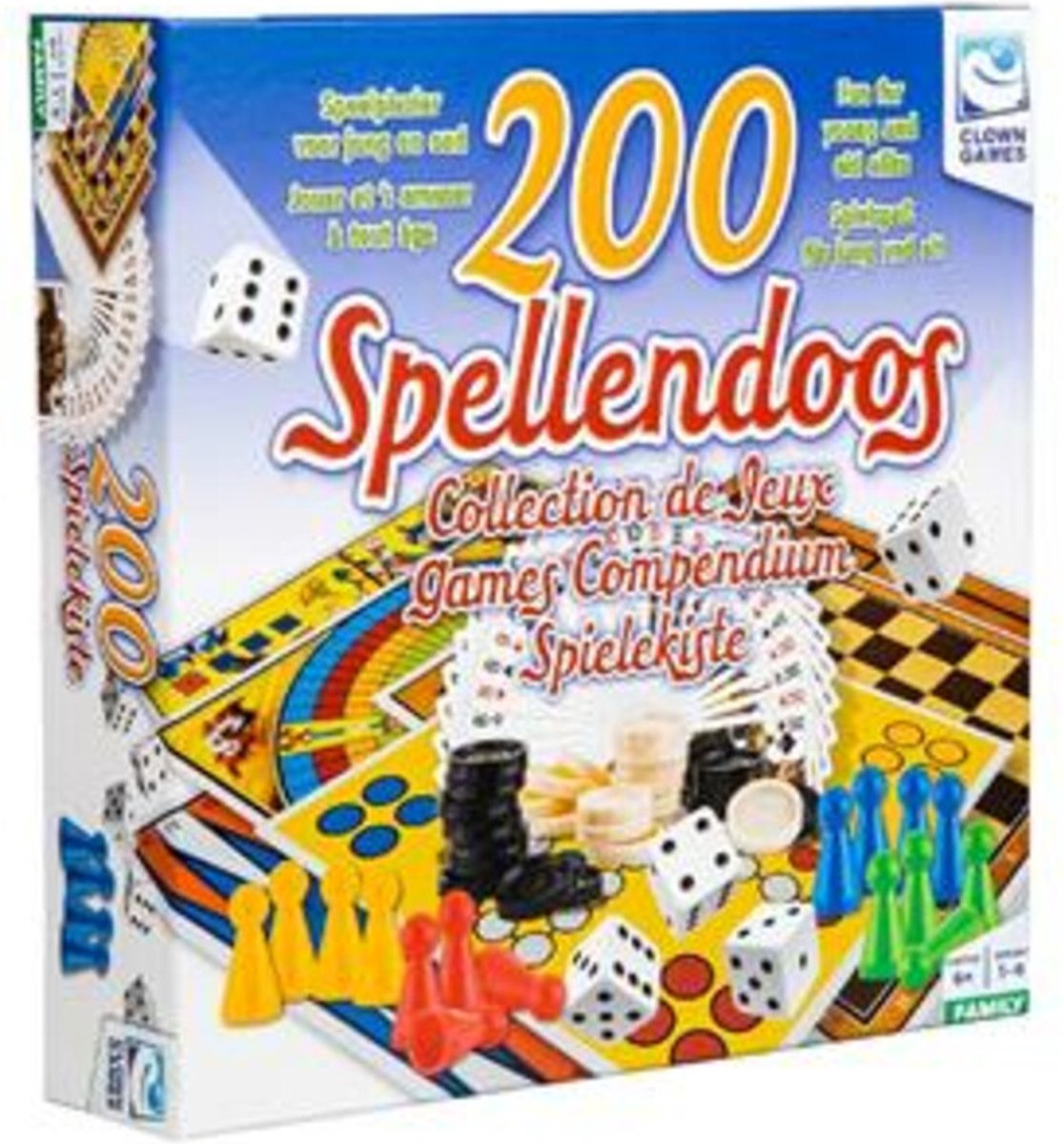 Clown Games Clown Games Spellendoos 200-delig