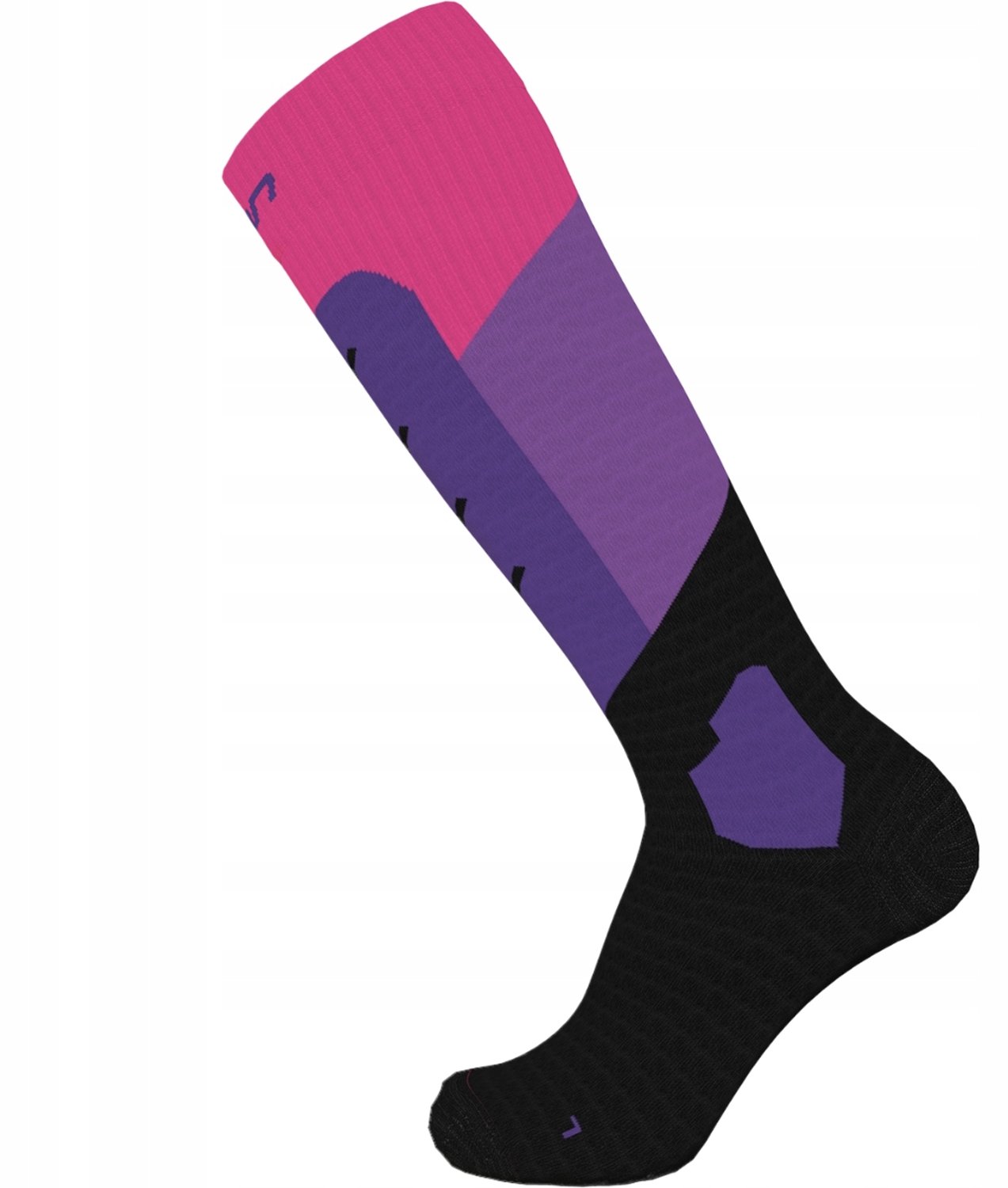 Elan Pro Touring Merino Skisokken Dames/Heren Paars