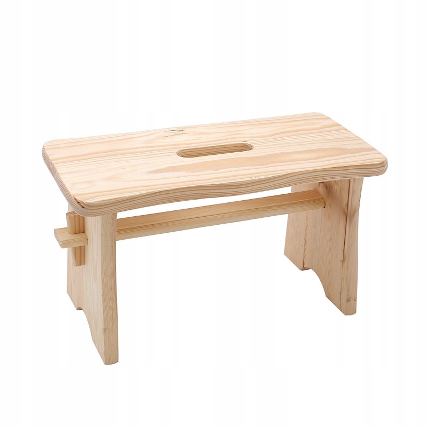Houten Keukenkrukje 31x29x21cm Laag - Massief Beukenhout