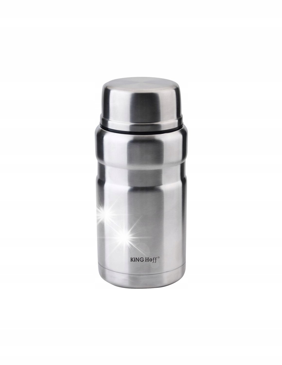 RVS Lunch Thermos 0.75L met Lepel - Houdt Warm/Koud