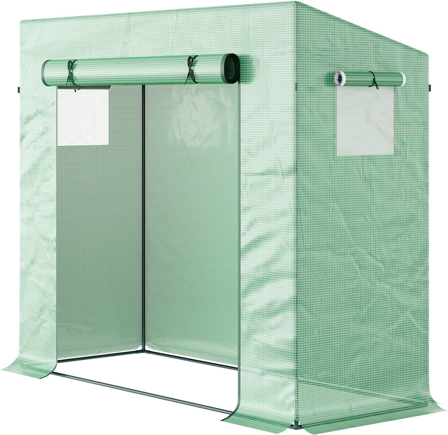 Sunona Foliekas - Met roldeur - 200 x 76 x 150/168 cm - Groen