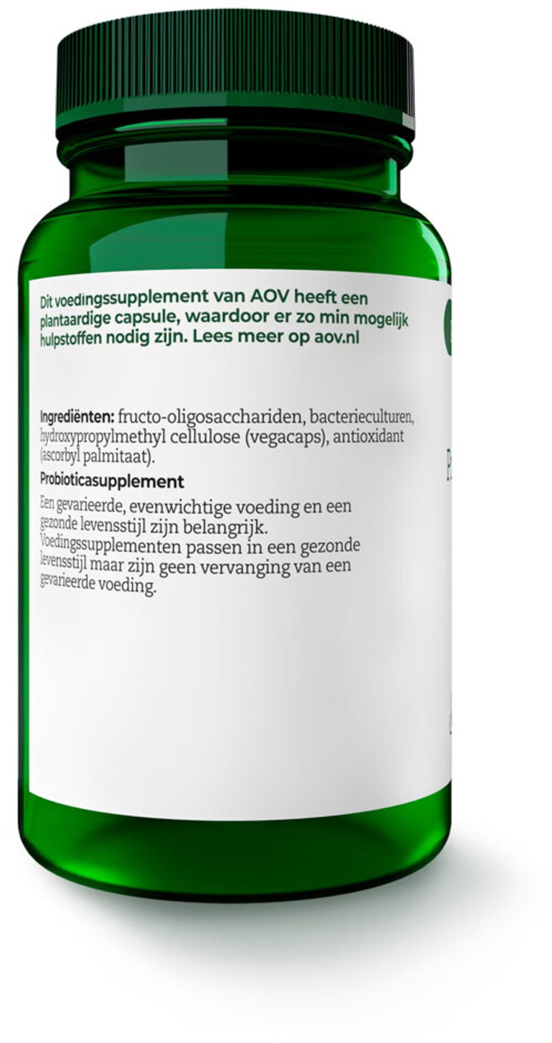 AOV - 1204 Biotica met FOS - 2 x 30 vegacapsules - Voordeelverpakking