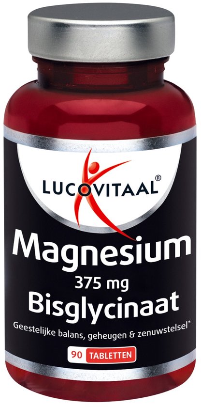 Lucovitaal Magnesium 375 mg Bisglycinaat 90 tabletten