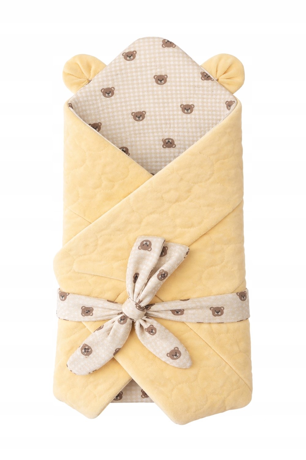 Babywikkeldoek Muslin Velvet 70x70cm - Met Oren - Premium Kwaliteit