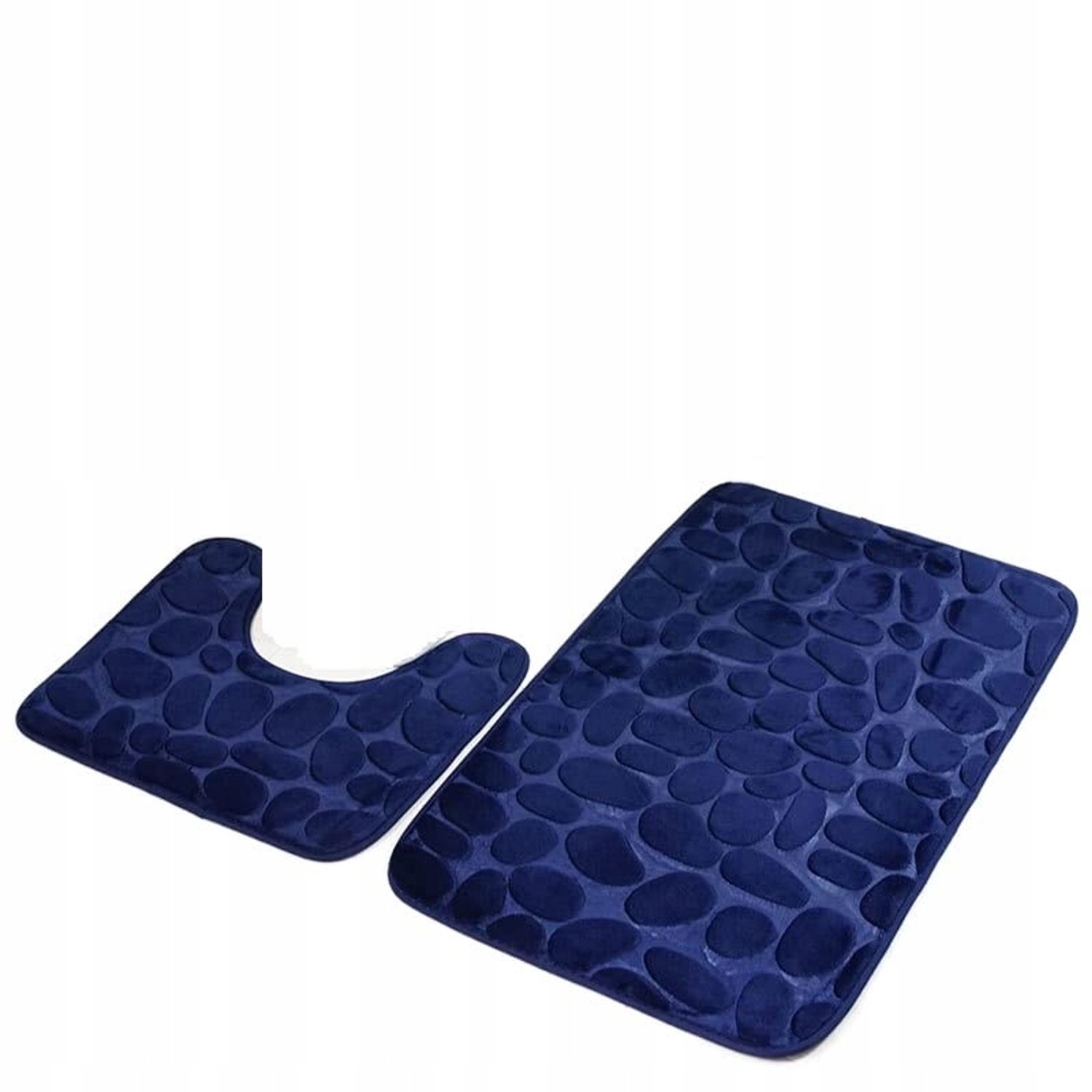 2-delige Antislip Badkamermat Set - Zacht & Absorberend