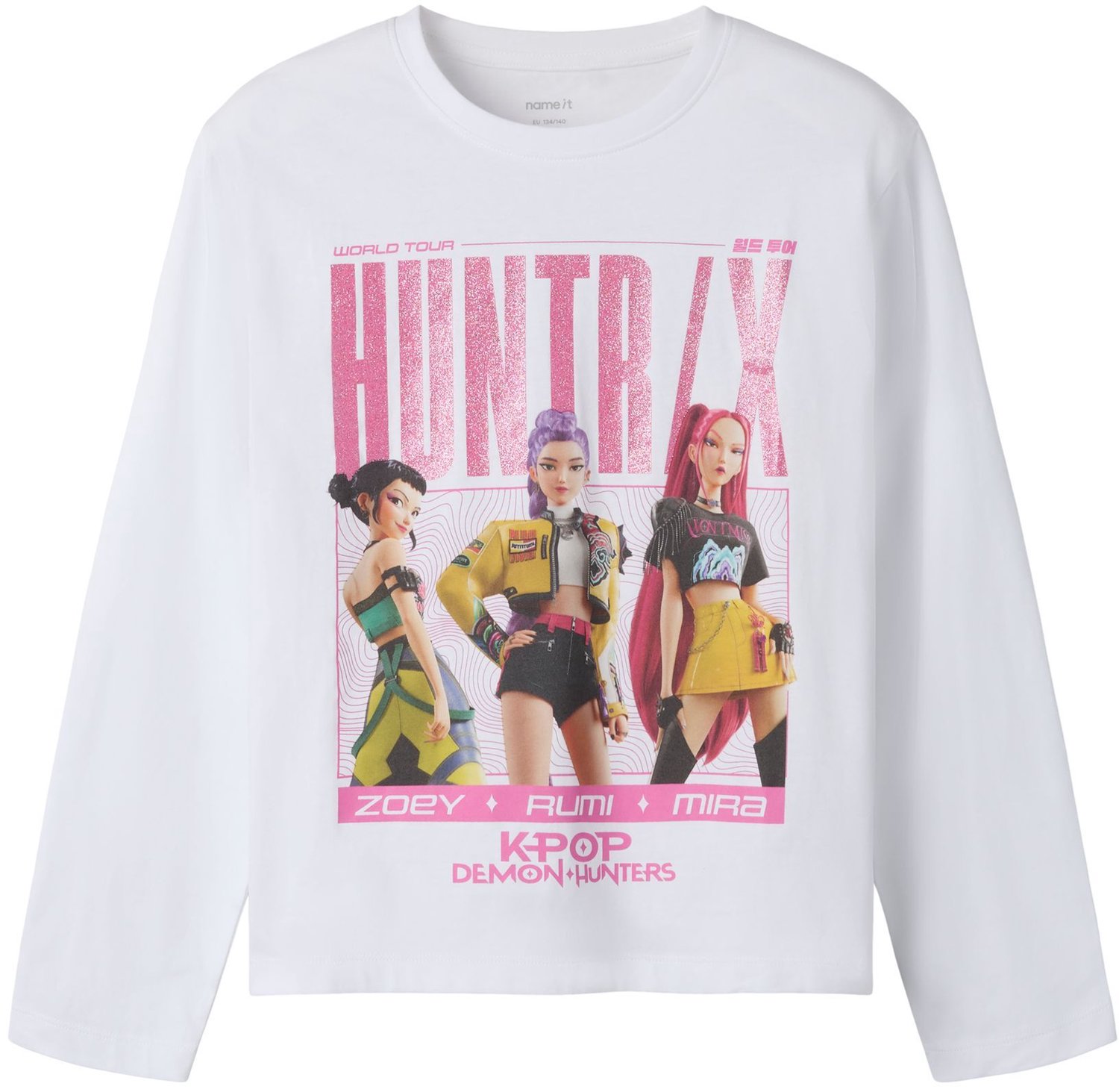 Name it T-shirt met lange mouwen KPOP DEMON HUNTERS