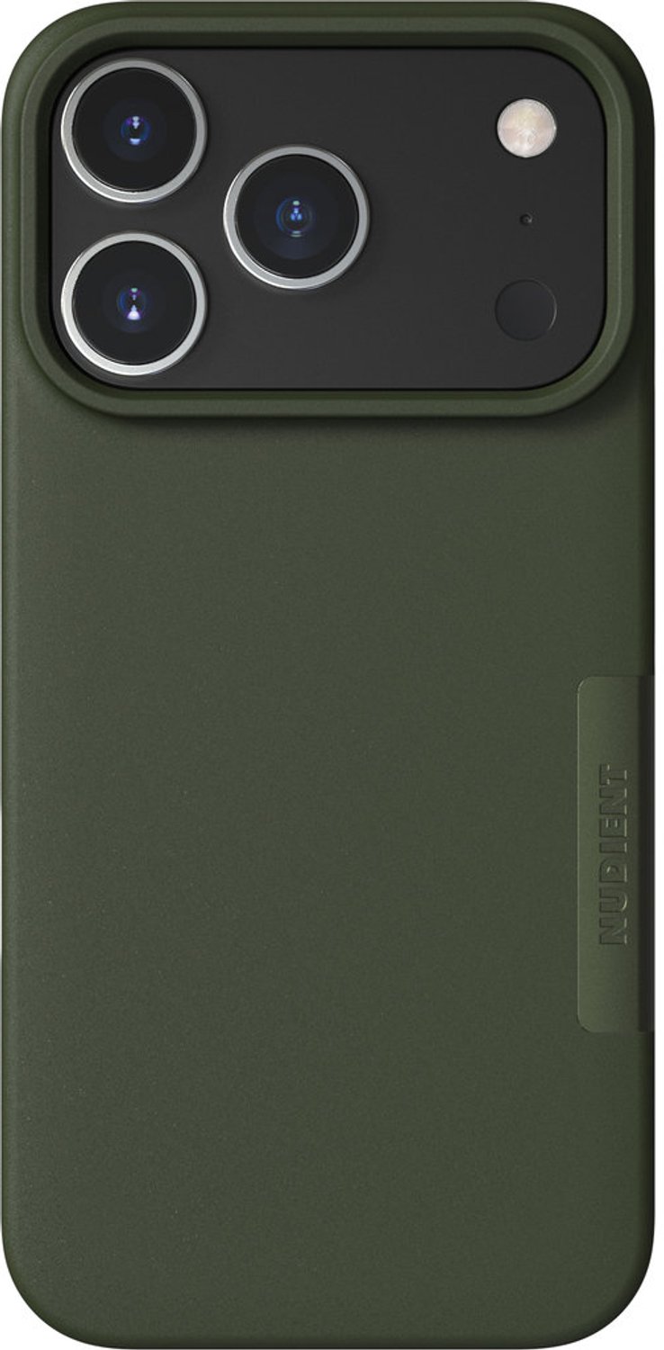 Nudient Thin Case geschikt voor Apple iPhone 18 Pro/17 Pro Pine - Groen