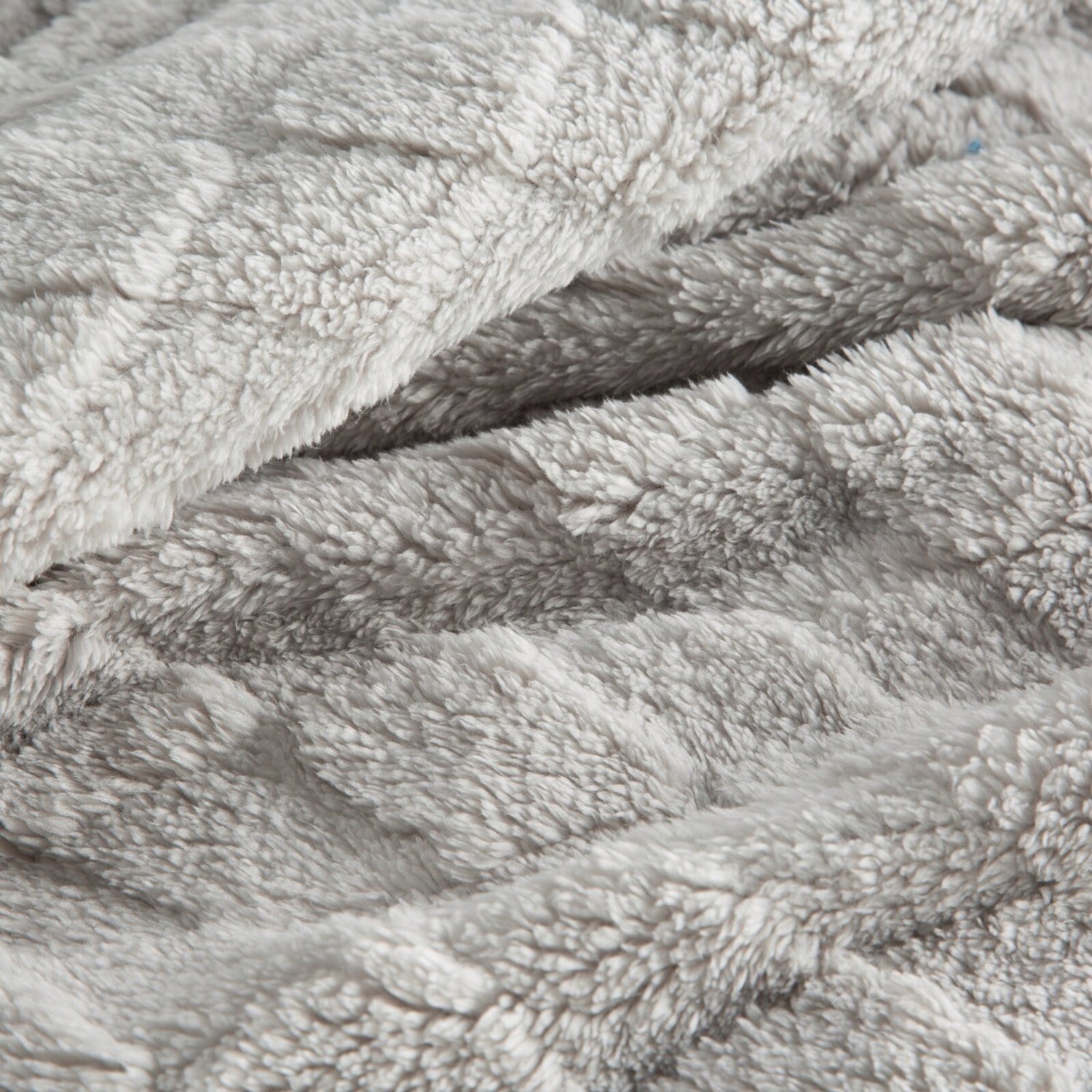 Zacht Pluche Deken 150x200cm - Luxe Zilverkleurig