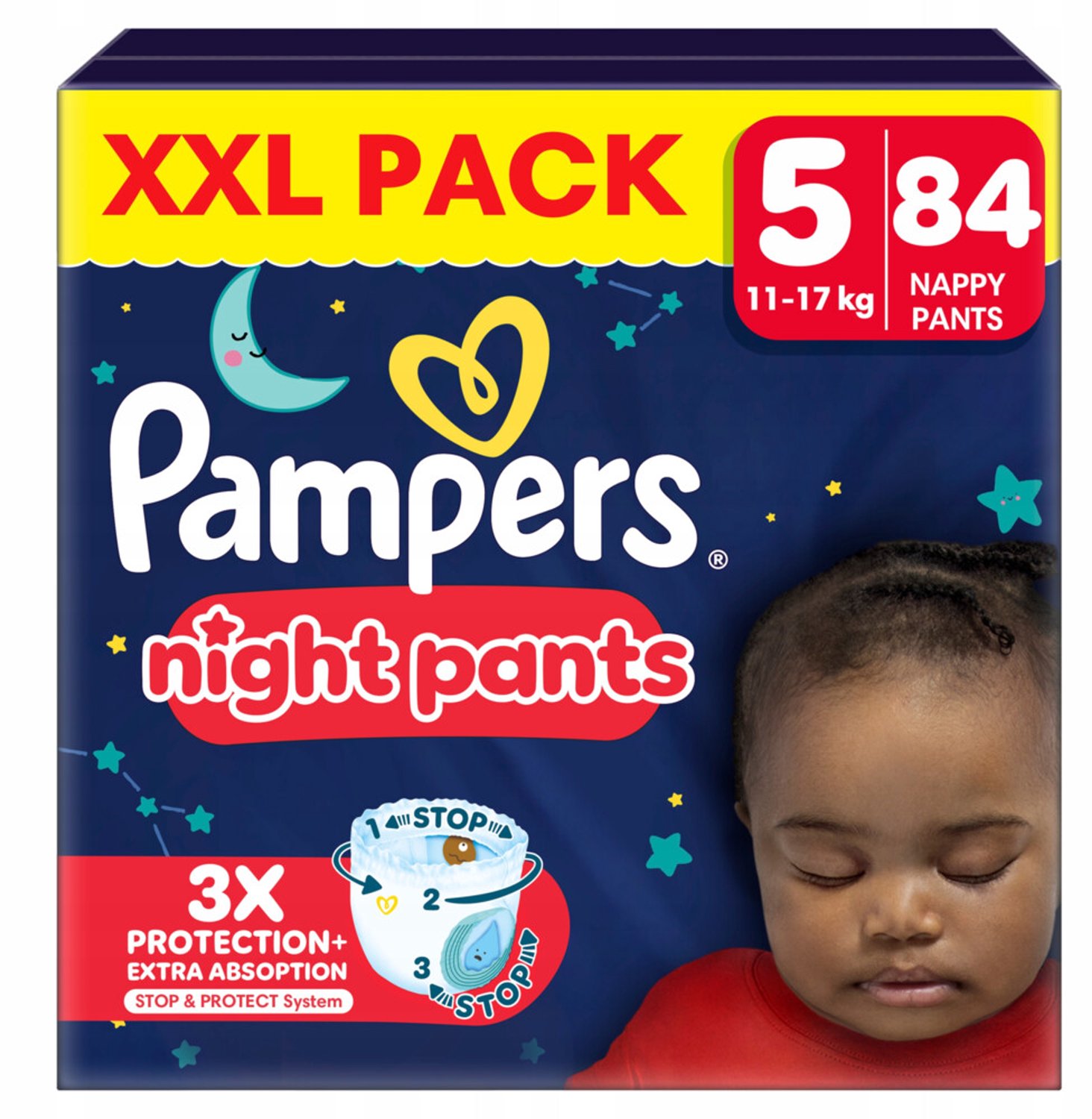 Pampers Baby Dry Night luierbroekjes maat 5 | 84 stuks