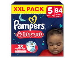 Pampers - Baby Dry Night Pants - Maat 5 - Megapack - 84 stuks - 12/17KG