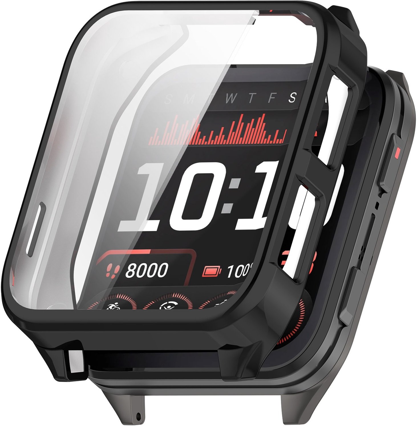 Volledige TPU Beschermhoes Compatibel met Garmin Venu X1 - Optimale Bescherming