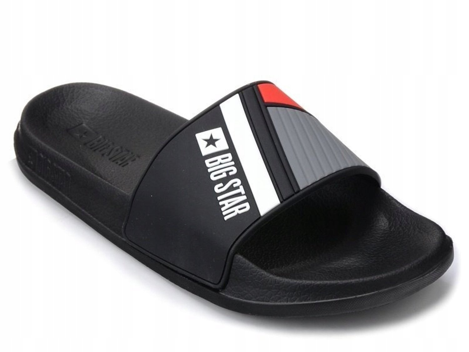 Dames Slippers Zwembad Big Star HH274A018 Zwart Maat 37