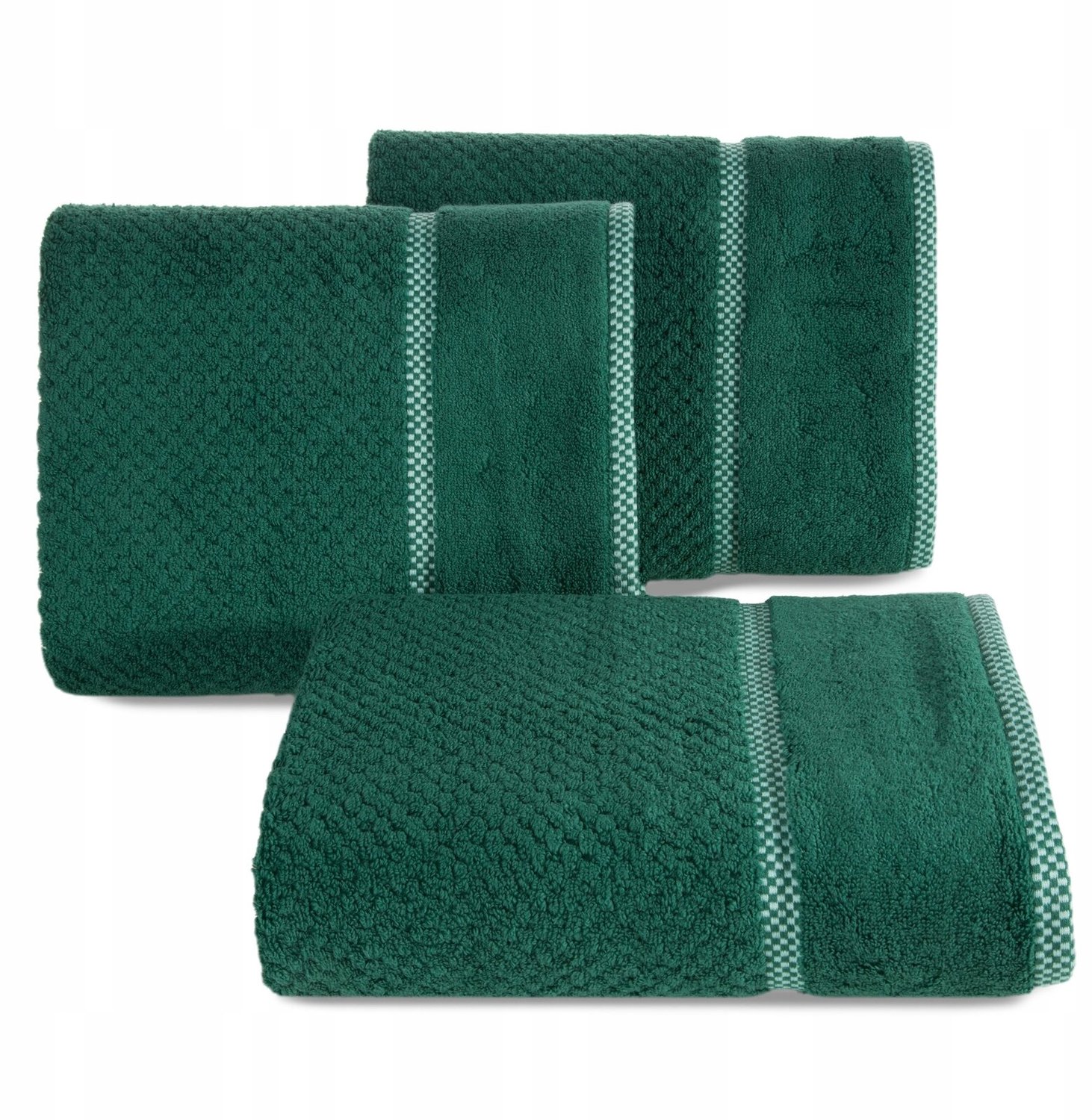 Donsgroene Badstof Handdoek 50x90 cm - Hoge Kwaliteit 540 GSM