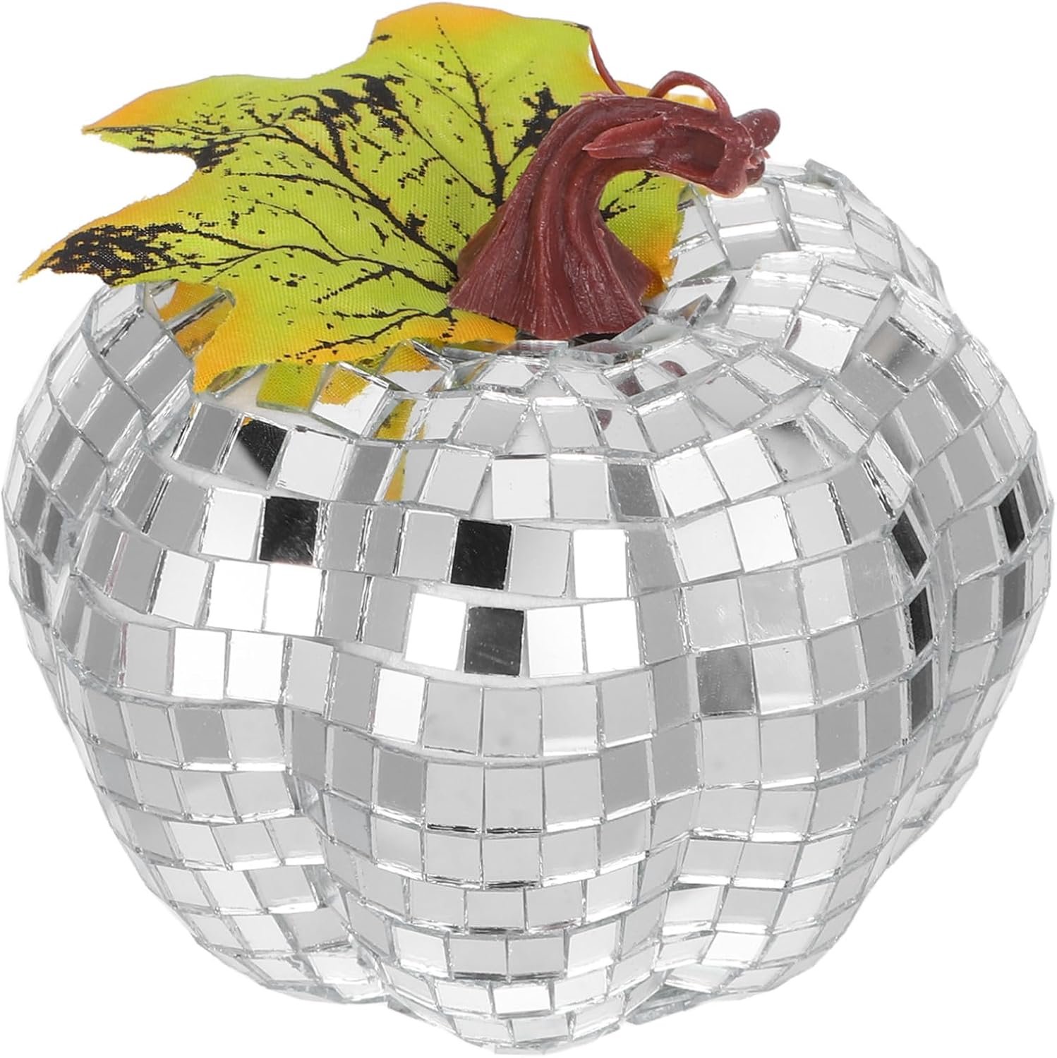 Disco Bal Pompoen Decoratie Kunstmatige Spiegel Pompoen van Lichtgewicht Compact voor Feestversiering voor Halloween Bruiloften Themafeest
