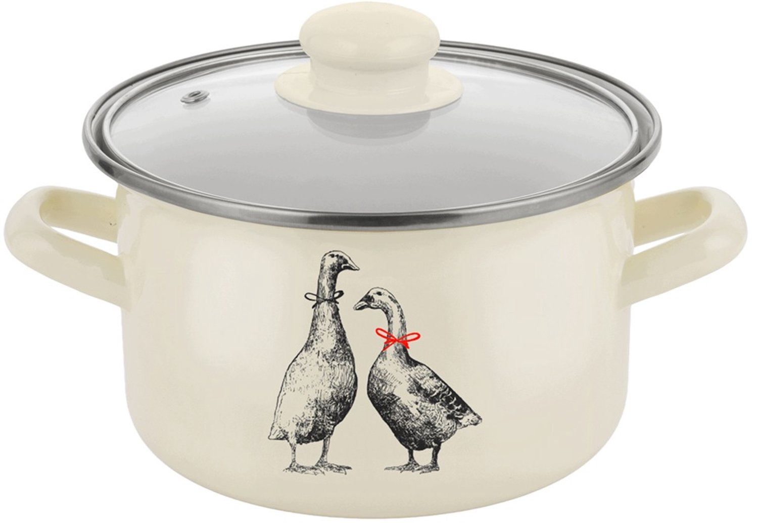 Emalia Pleszew Gąska Emaille Pan 22cm 5.4L - Klassiek & Functioneel