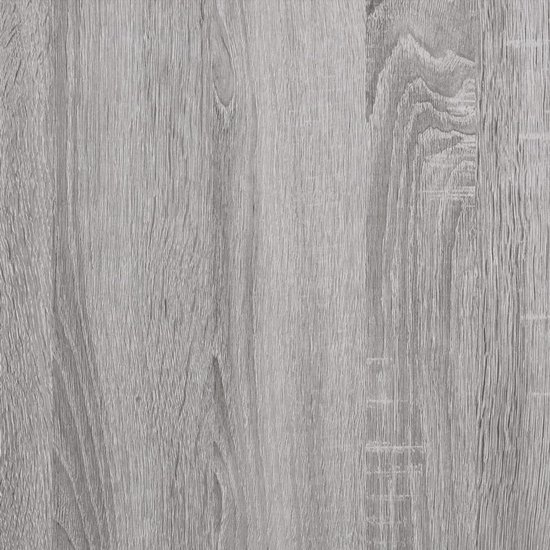 Bijzettafel smalle salontafel kleine woonkamertafel klein rek - salontafel grijs Sonoma 100x50x45 cm hout materiaal voor woonkamer slaapkamer tuin keuken — afbeelding 2