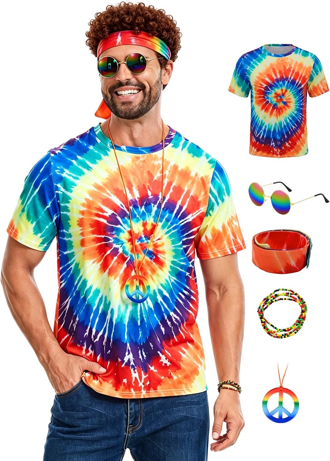 Kostuum voor heren, jaren 60 70 outfits voor heren