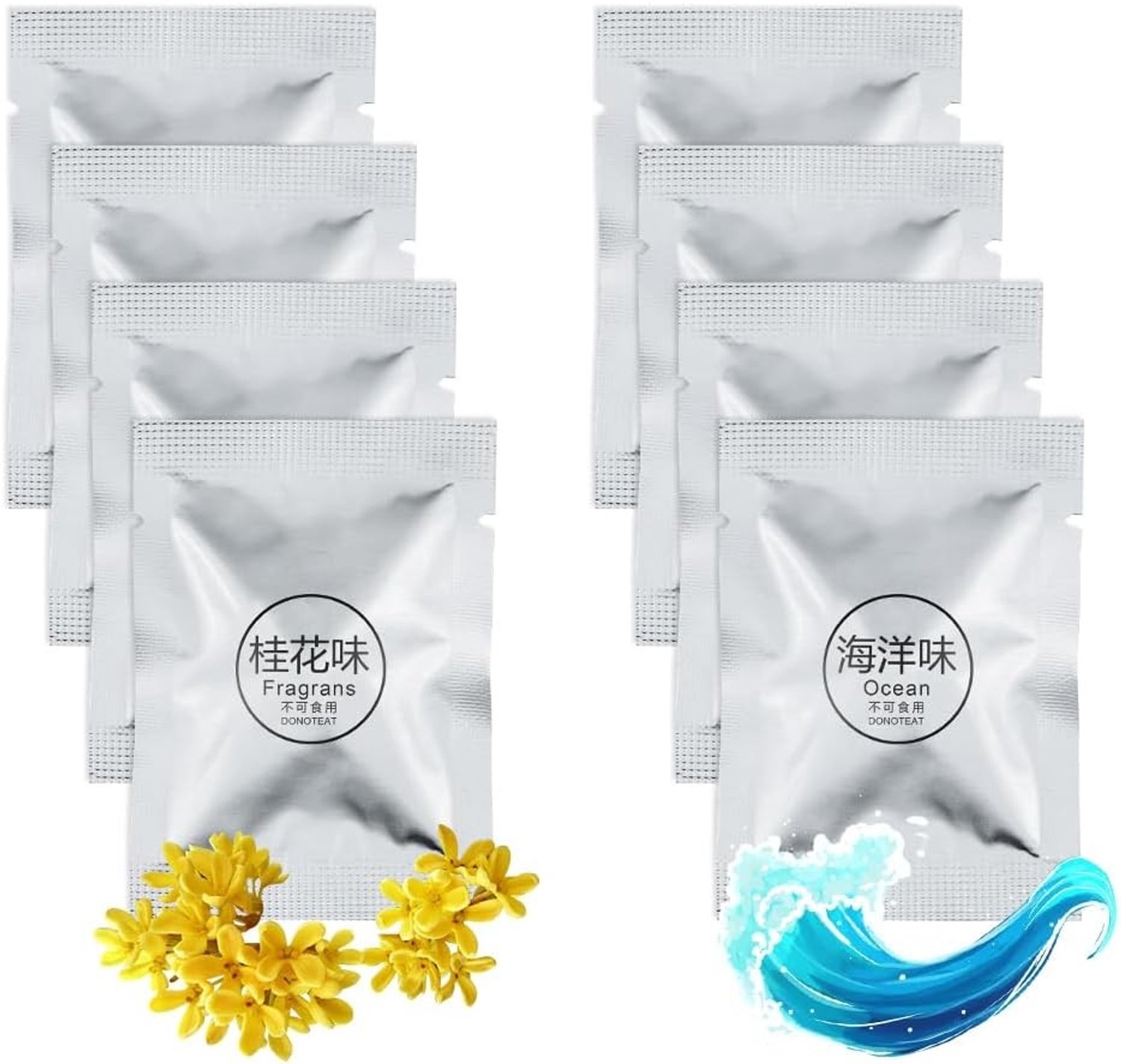 Verfrissende Vervangtabletten voor Auto Luchtverfrisser, Geurverspreider, Diffuser Clip en Aromatherapie Accessoire