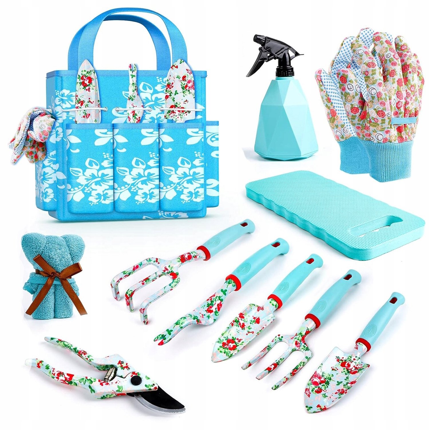 11-delige Tuingereedschap Set: Handgereedschap, Snoeischaar & Meer
