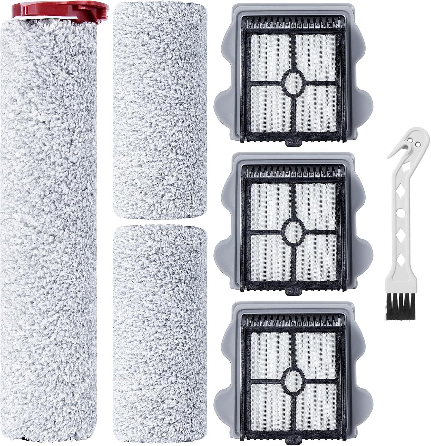 Solidchoice - Vervangende Borstels en HEPA Filters voor Stofzuiger