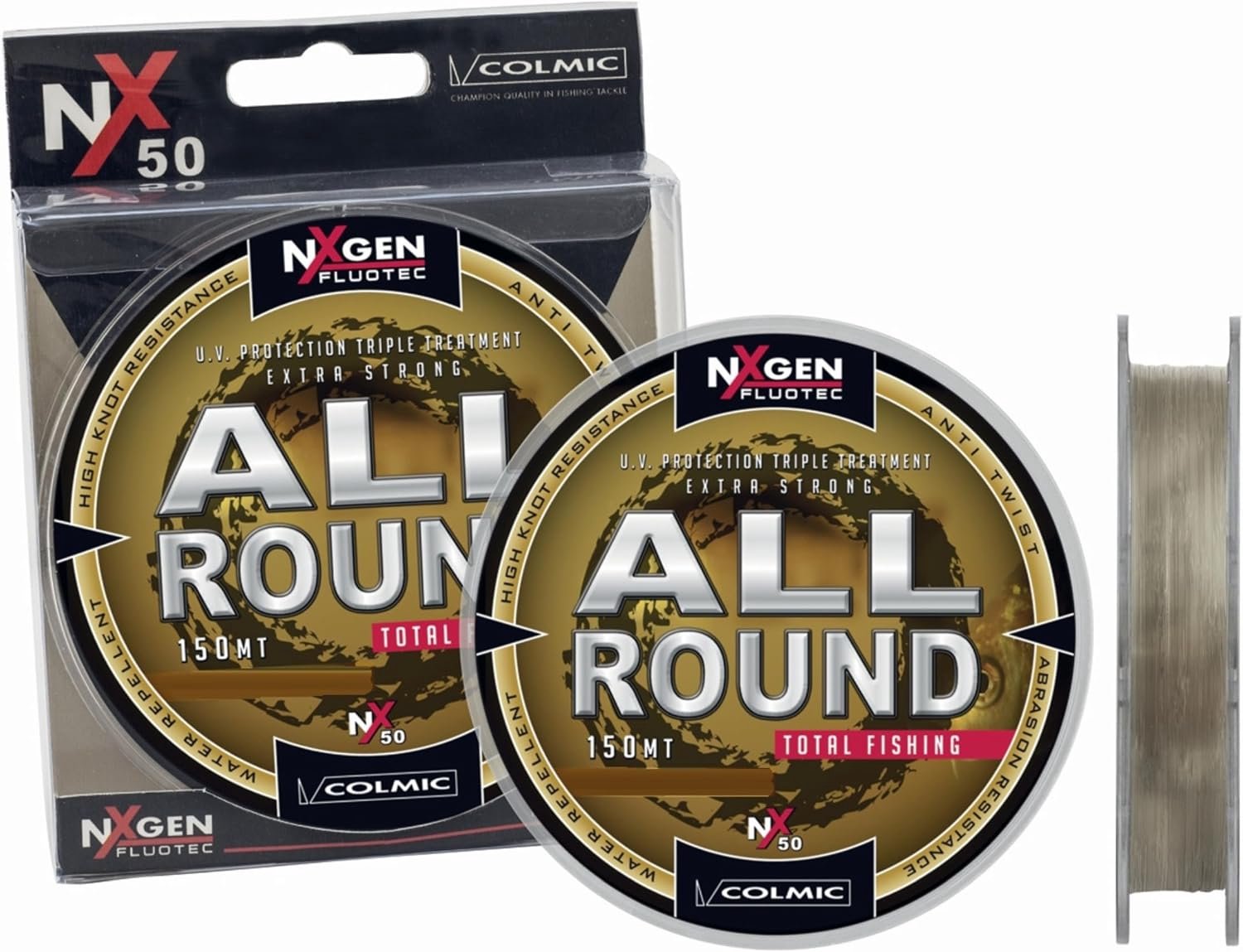 Solidchoice - Nylon Vissenooglijn - 150 meter - Extra sterk