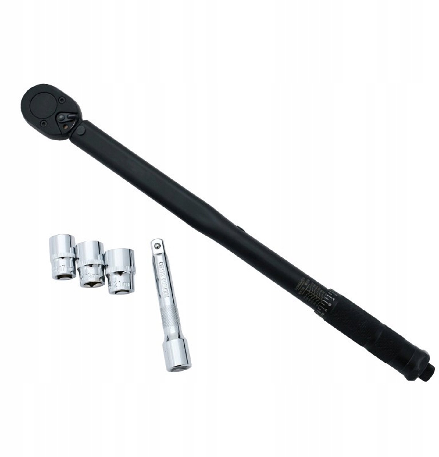 Momentsleutel 1/2' 28-210Nm CrMo CrV voor auto's en motoren
