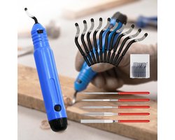 Professionele Ontbraamtool voor Randen en Vormen - Precisie Gereedschap voor Metaalbewerking en Houtbewerking