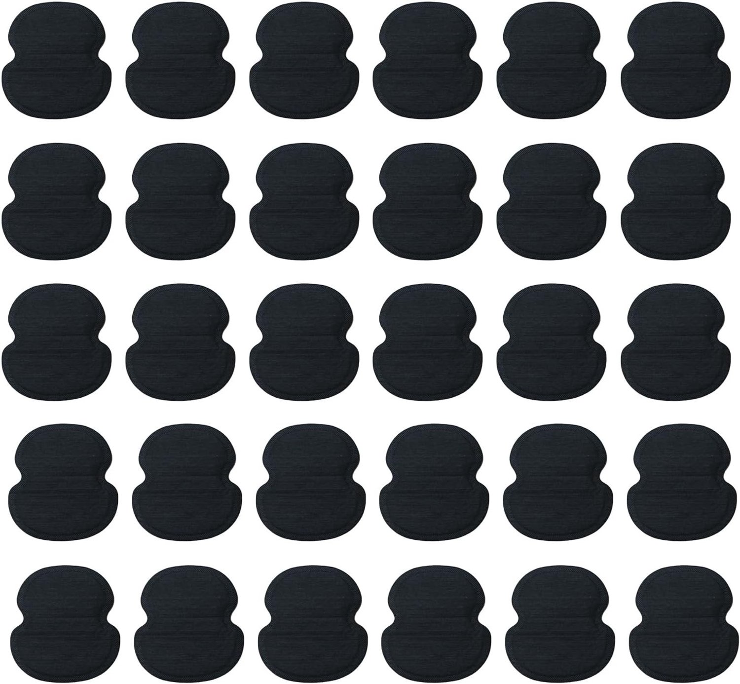 Set van 30 Onzichtbare Antitranspirant Pads, Ademend en Huidvriendelijk, Zweetabsorberend en Herbruikbaar voor Mannen en Vrouwen, Ideaal voor Sport en Dagelijks Gebruik