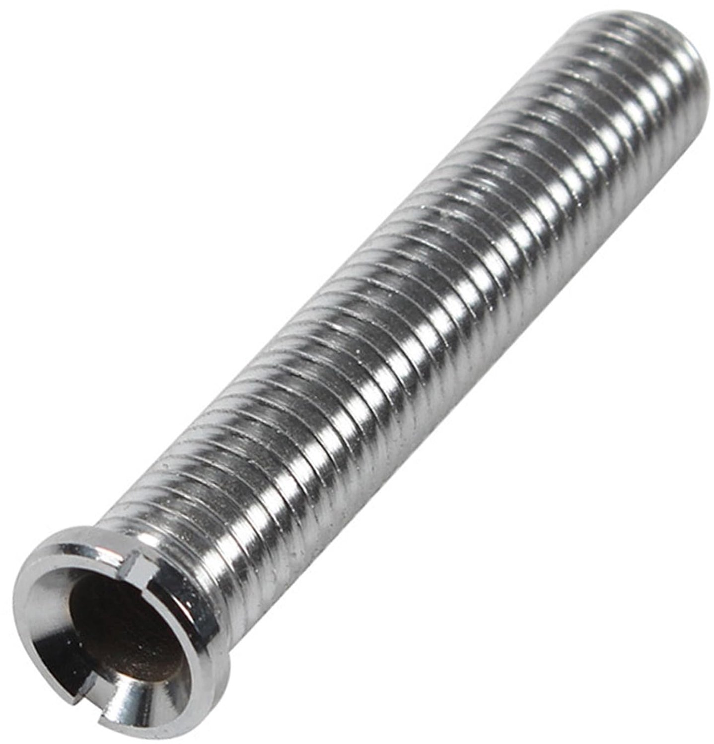Dailygoods- Keukenspoelbak M12 x 70 mm - Holle Schroef - Messing Schroef - Roestvrij - Corrosiebestendig - Sleuf Ontwerp - Spoelbakschroef