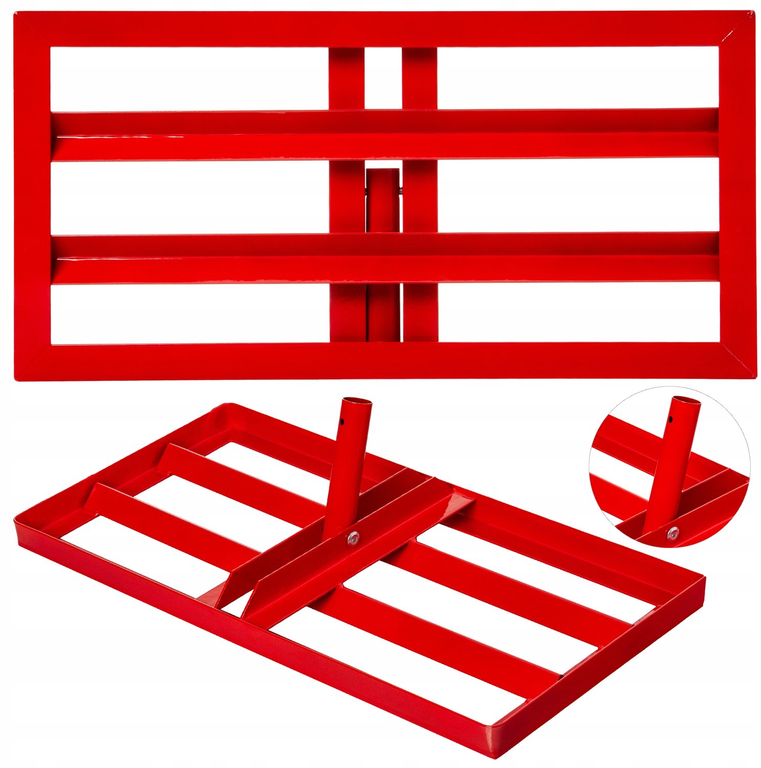 Handmatige Nivelleerhark 60x30cm voor gazon egaliseren