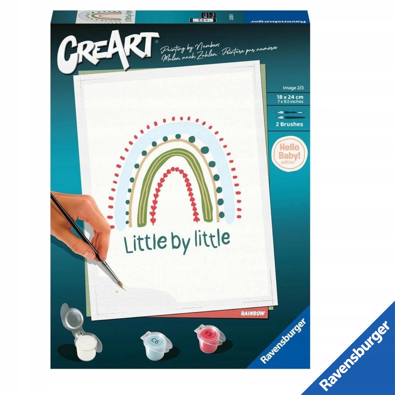Ravensburger CreArt Schilderen voor Kinderen: Regenboog