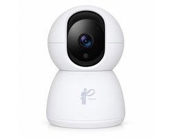 Narvie Wifi Camera voor Binnen - Babyfoon via App - Wit
