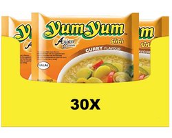 30x Yum Yum Noodles Soep Pak Curry 60 gr